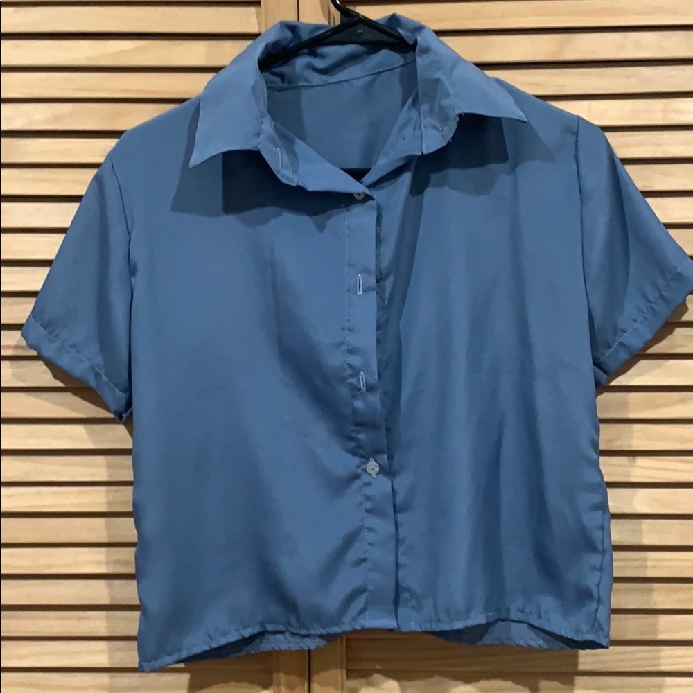 Cropped blouse